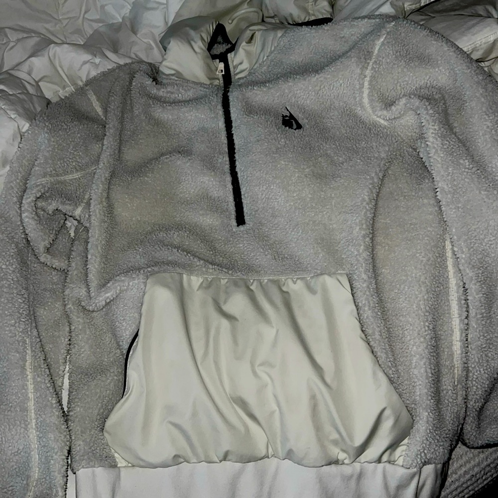 Rare Nike air (sideway logo) Sherpa jacket